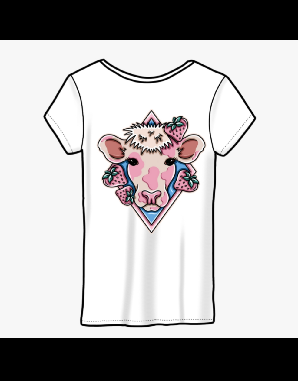 Strawberry cow (1 available)