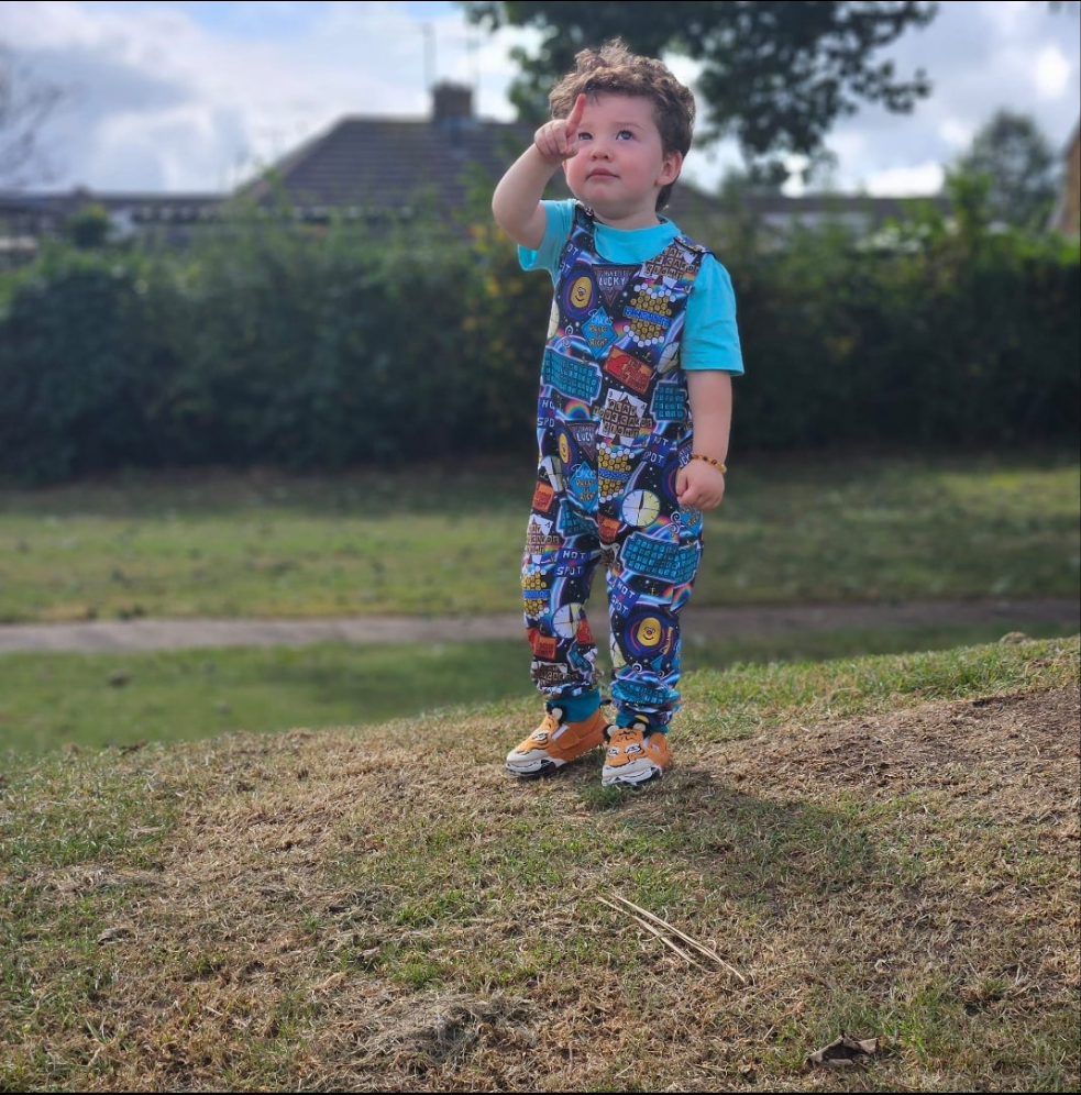 Kids Harem romper
