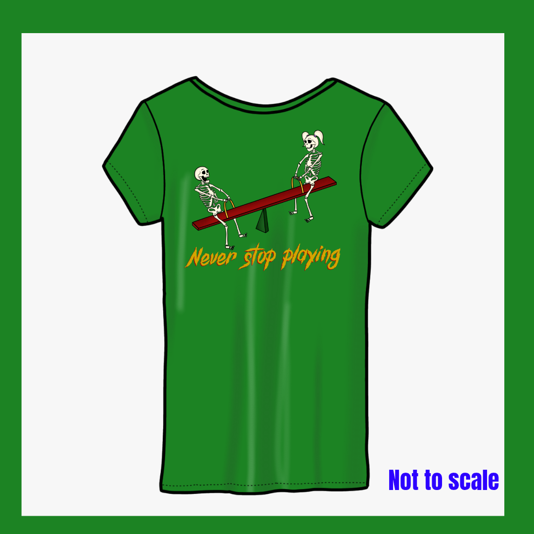 Never stop playing (2 available)