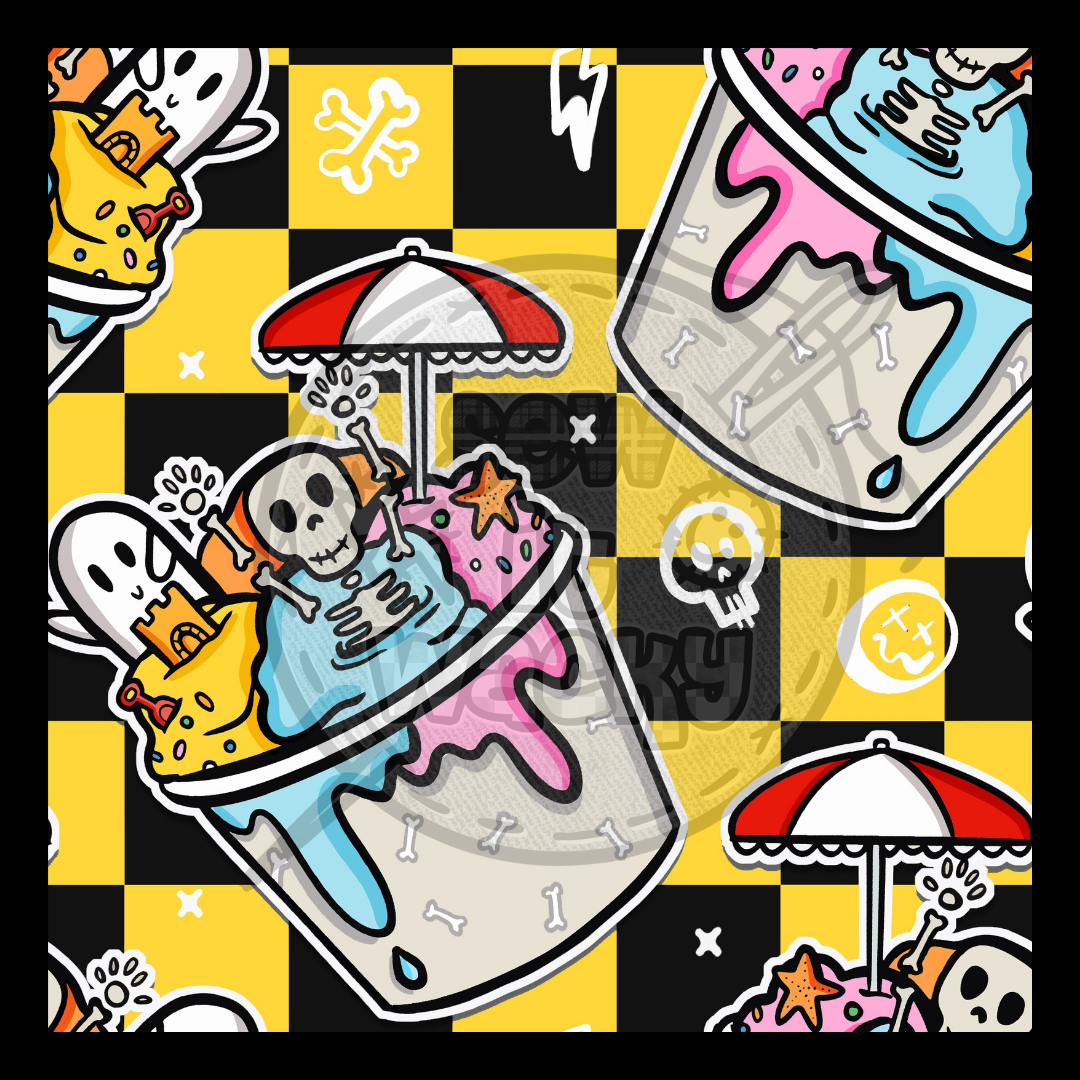 Skelly icecream tub