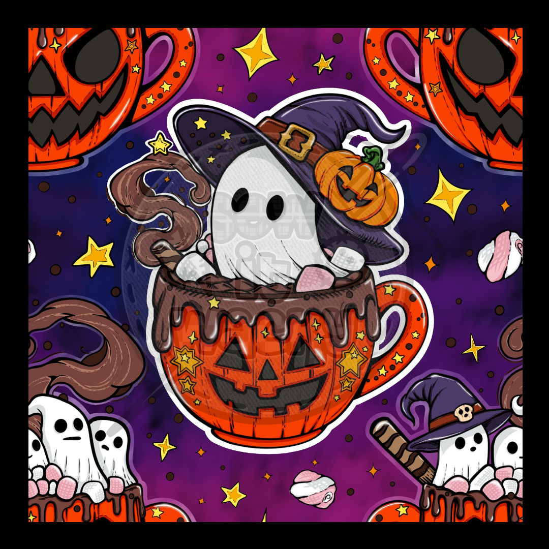 Hot chocolate ghost