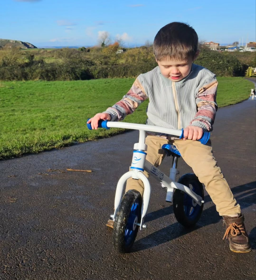Kids half zip sweater