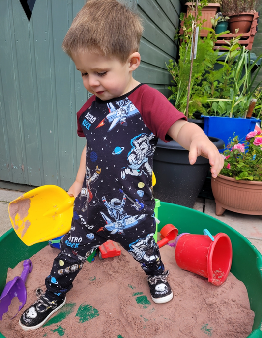 Kids raglan romper
