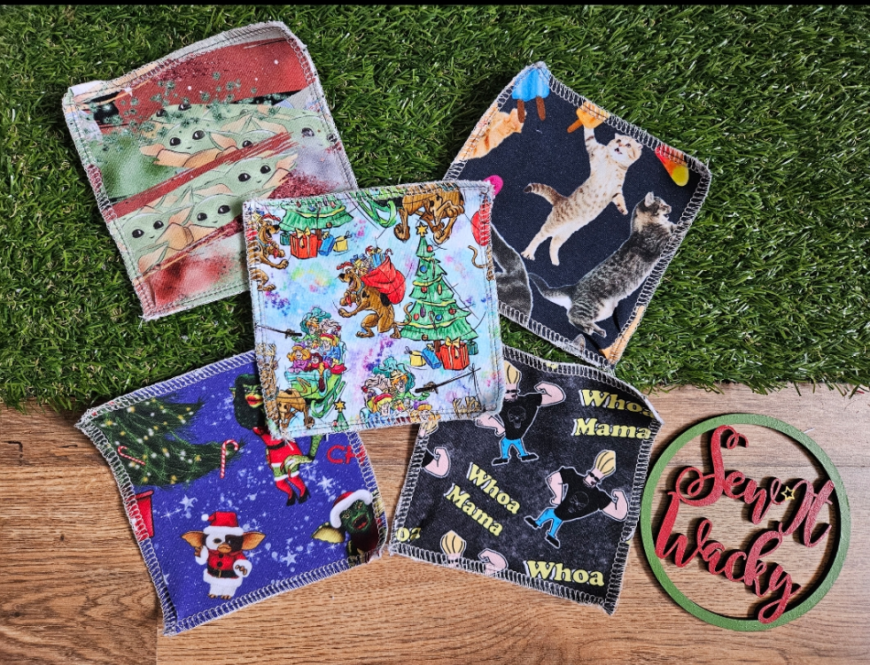 5 Mystery face wipes