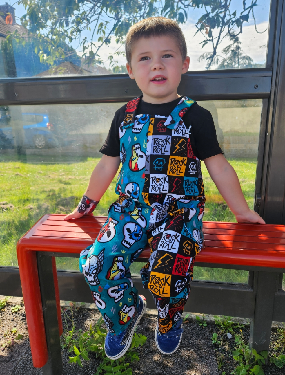 Kids Canvas dungarees