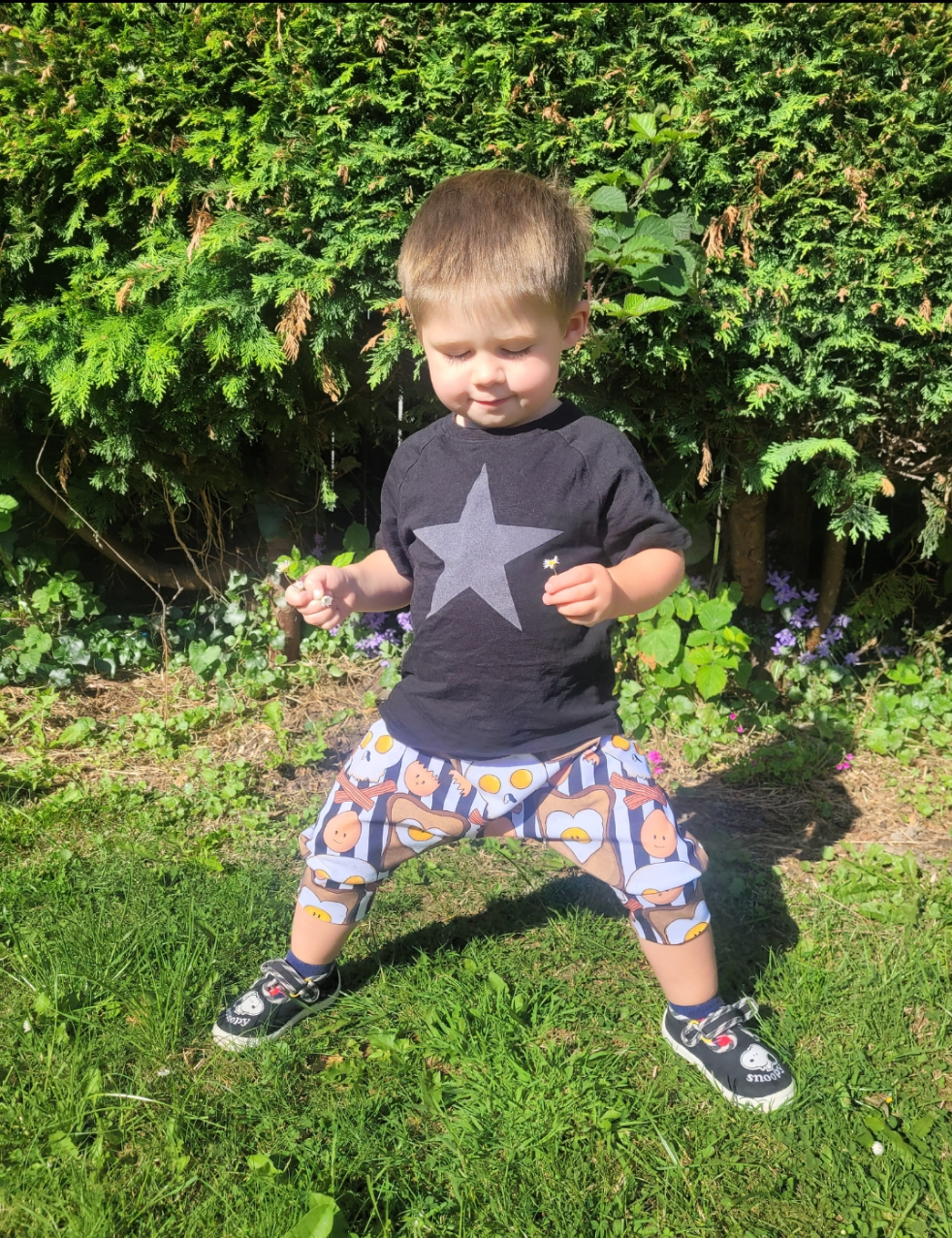 Kids harem shorts