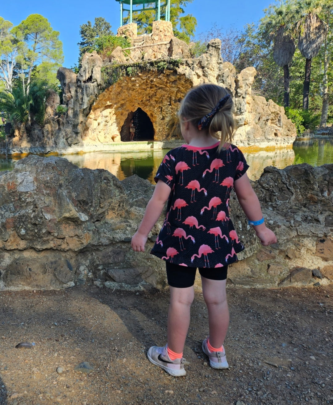 Kids peplum top
