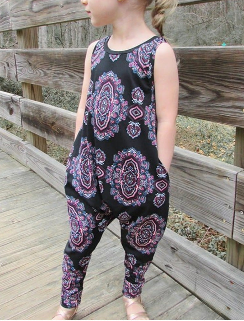 Kids slouchy romper