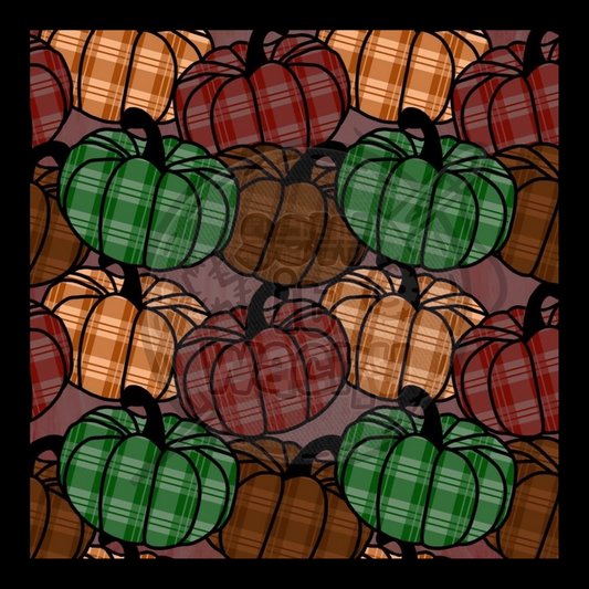 Plaid pumpkins