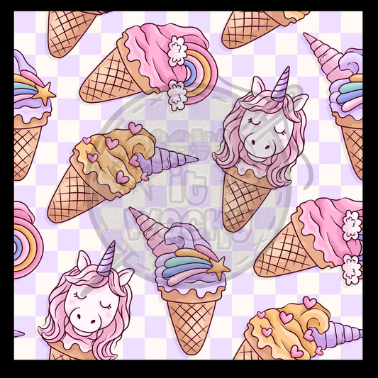 Unicorn icecreams