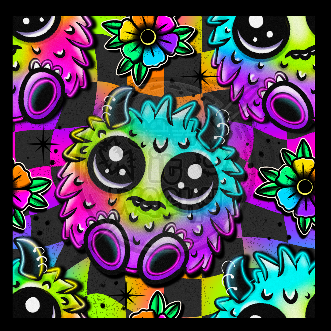 Fuzzy monster