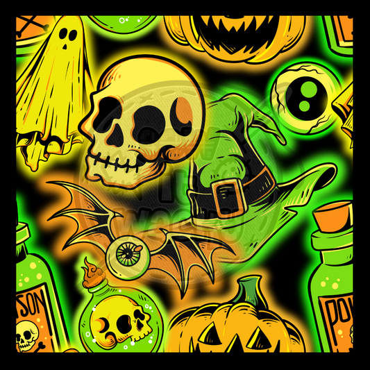 Neon halloween