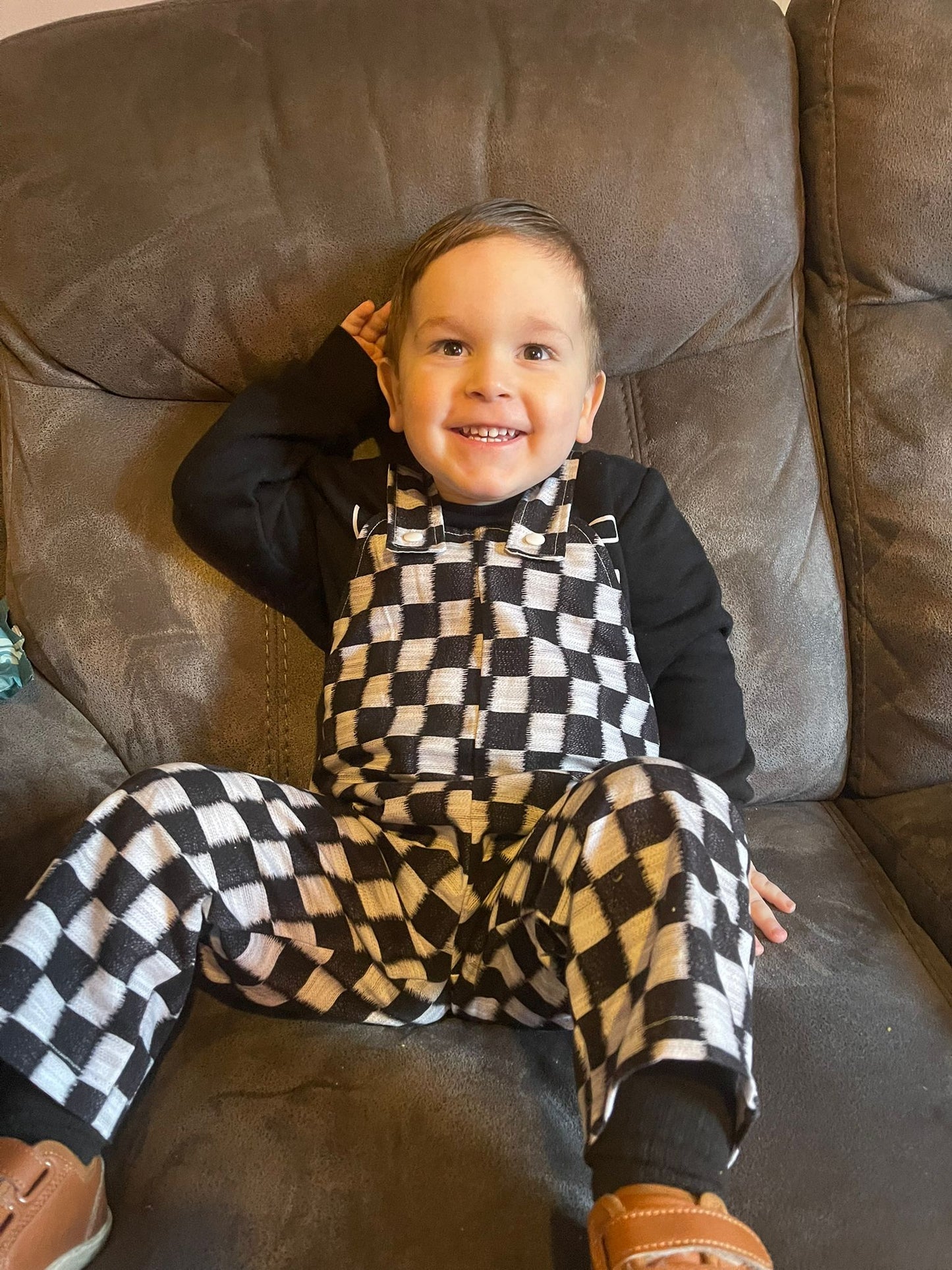 Kids Canvas dungarees