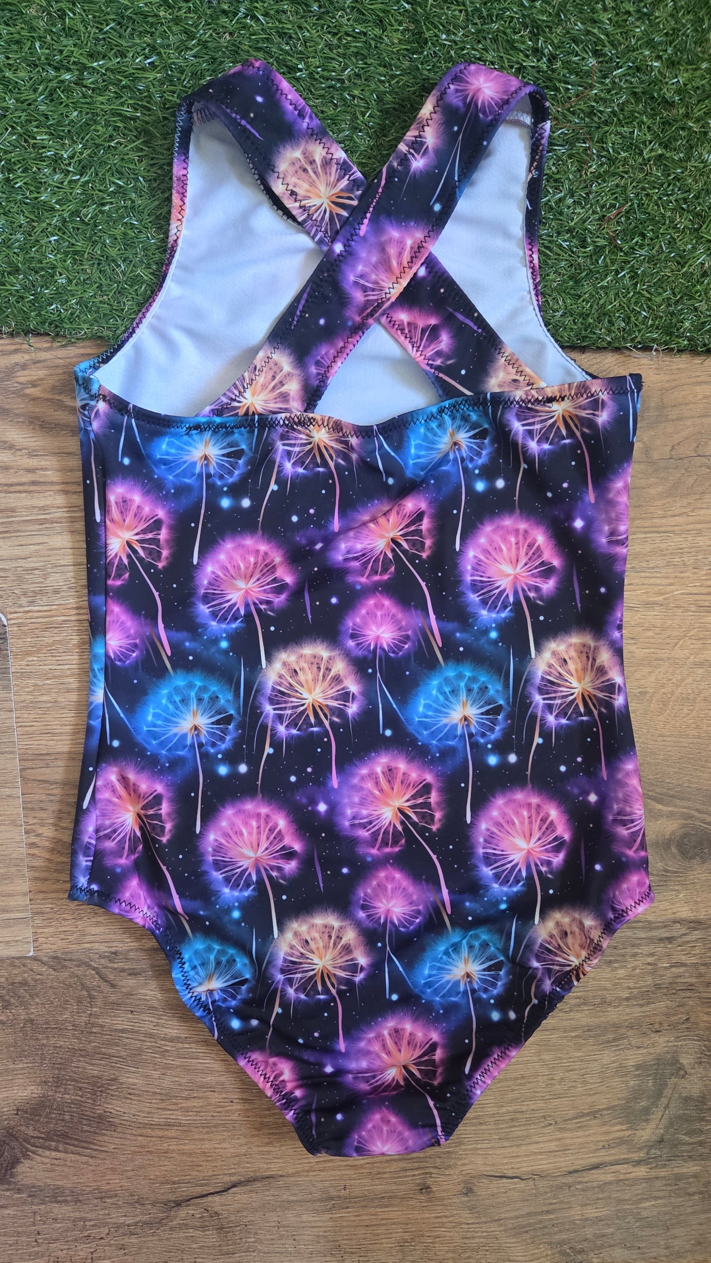 Kids strappy swim costume