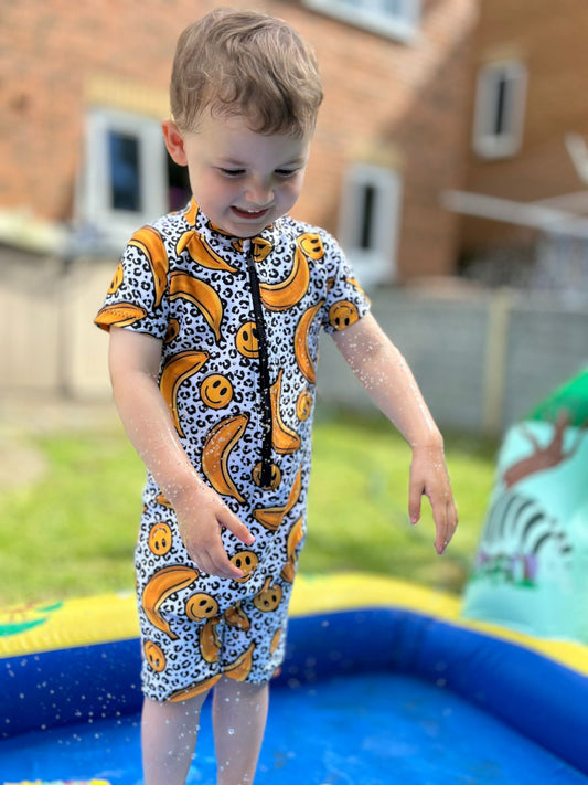 Kids swim romper