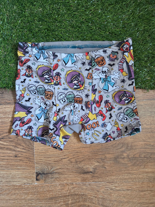 Retro Ronald boxer undies 4-5y