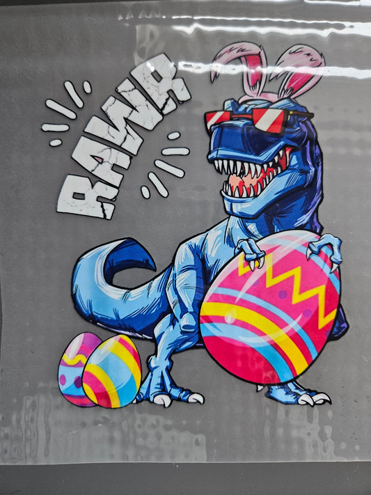 Easter Rawr printed tshirt (2 available)
