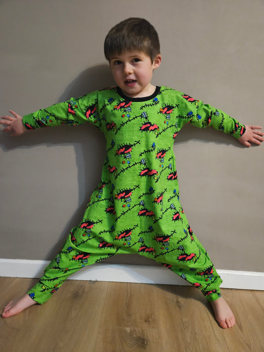 Kids slouchy romper