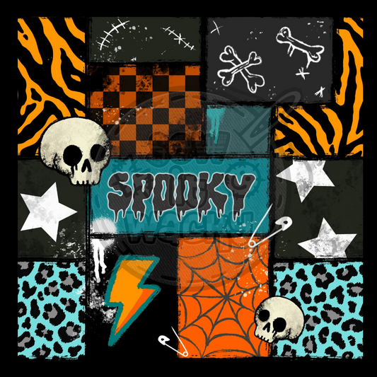 Spooky patchwork