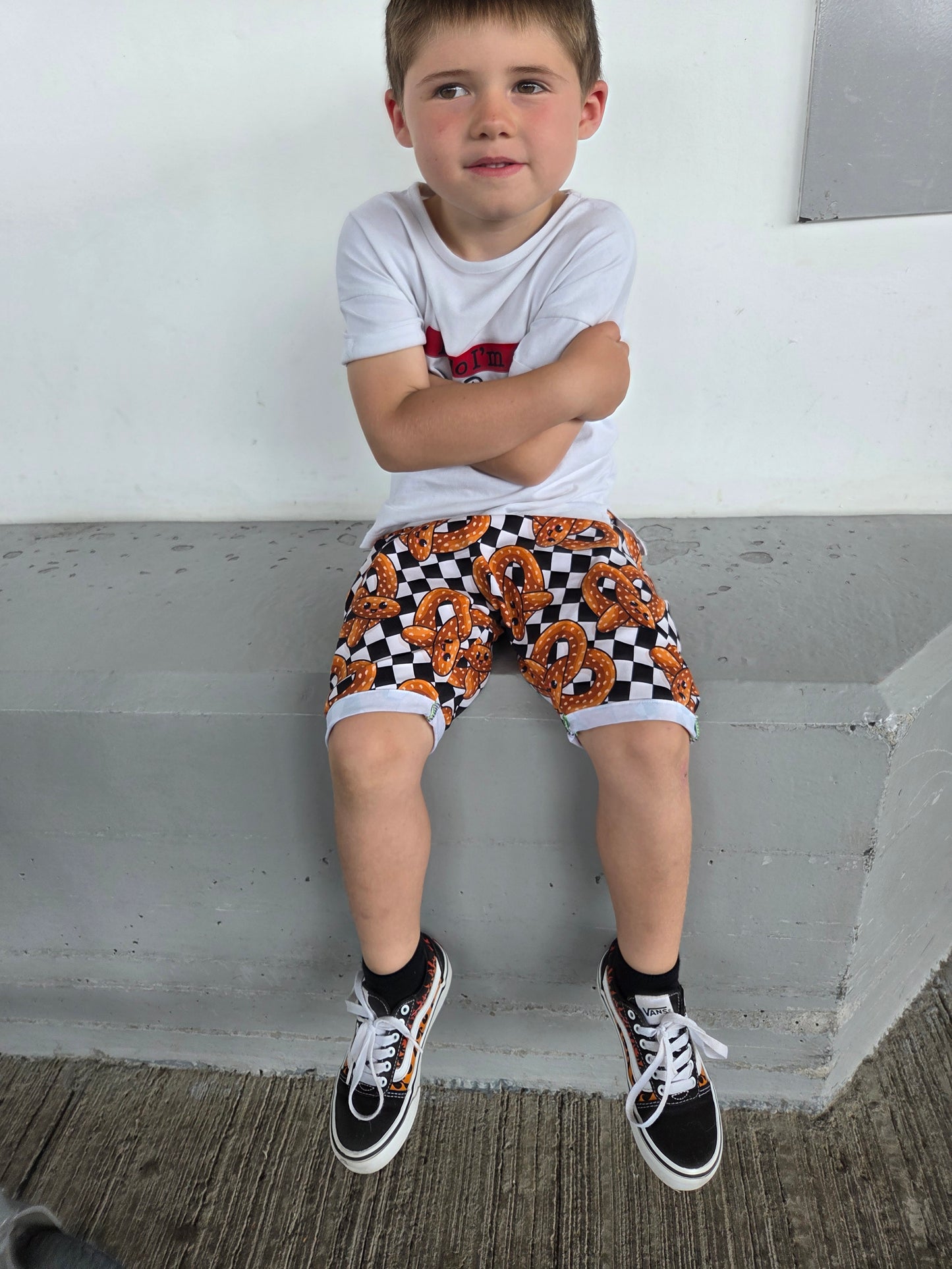 Kids harem shorts