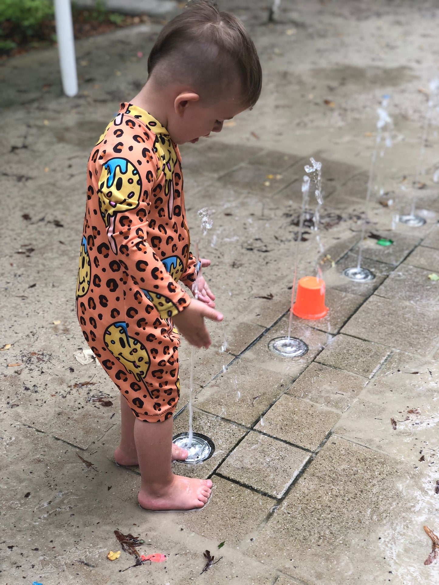 Kids swim romper