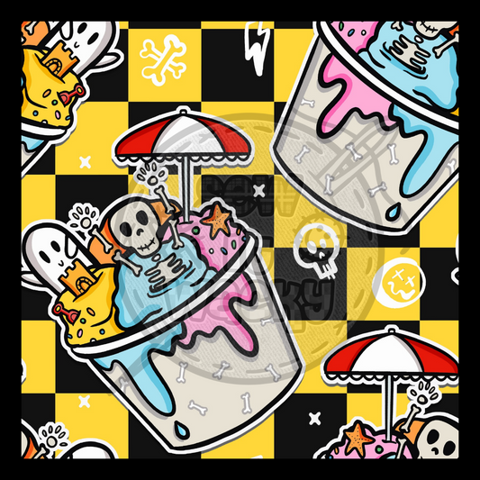 Skelly icecream tub