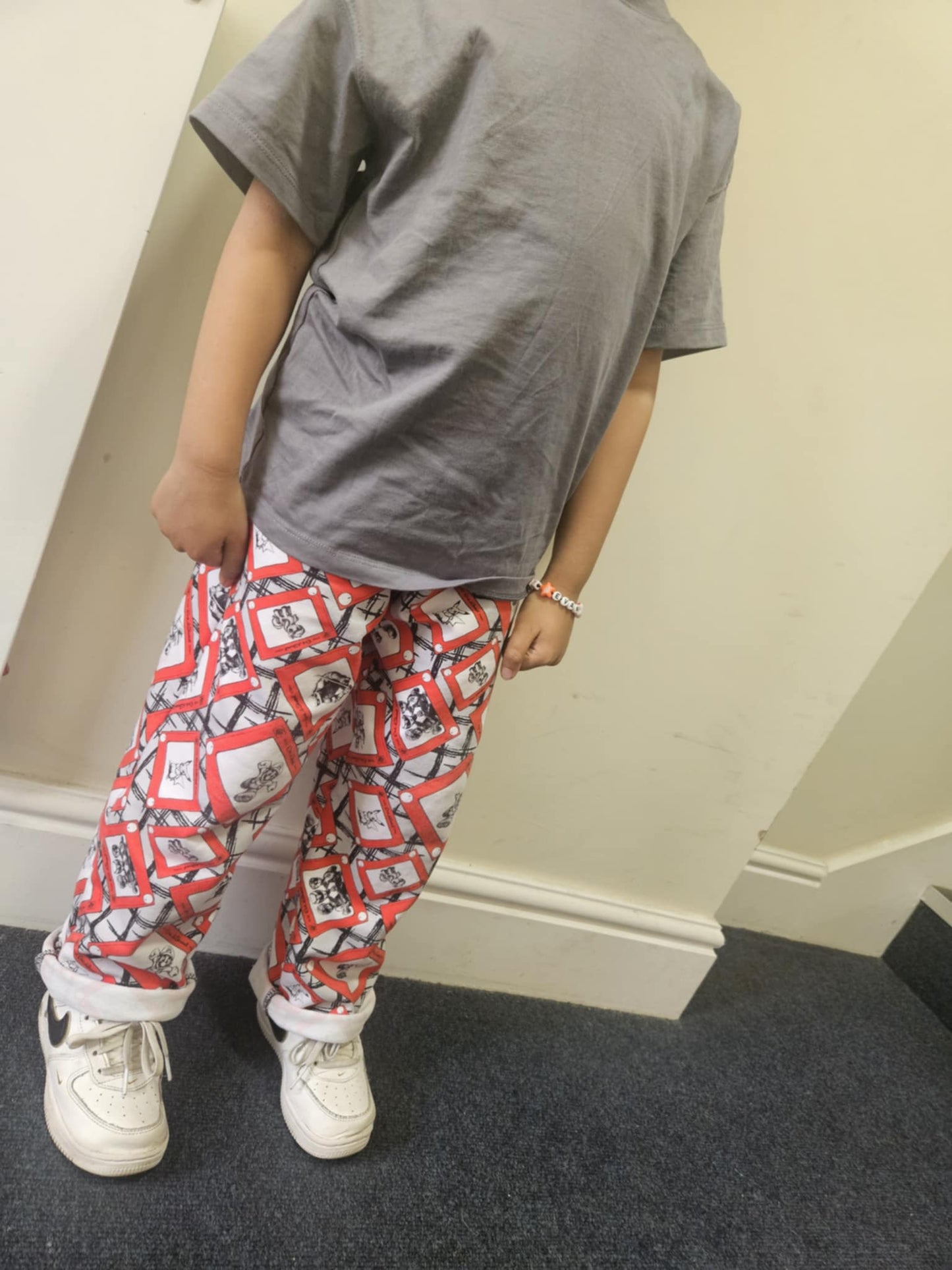 Kids relaxed leg sweat pants