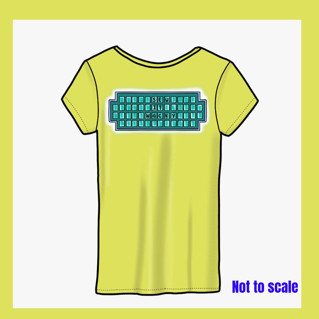 Sew It wacky gameshow board (1 available)