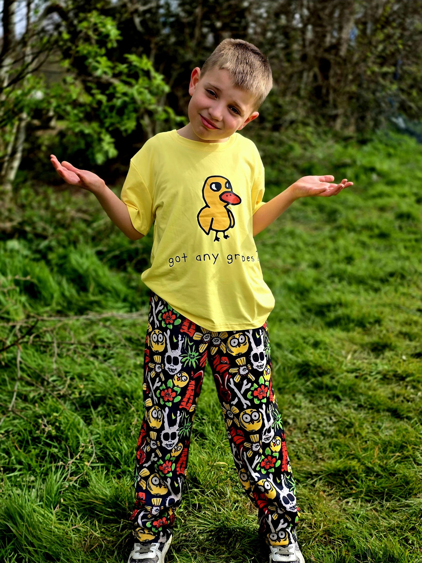 Kids relaxed leg sweat pants